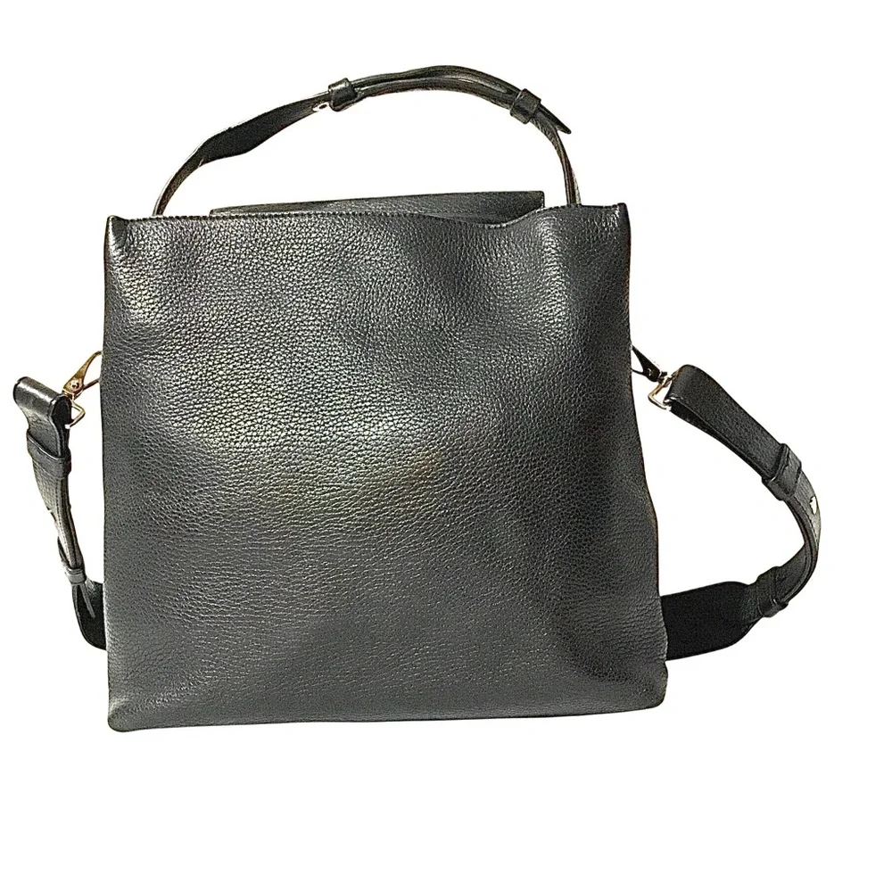 Tod's Black Leather Shoulder Bag - Picture 2 of 16